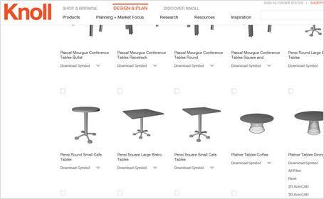 Knollのサイトページ