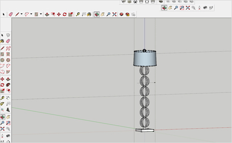SketchUpでパーツを作成