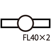 蛍光灯　（40W×2本）