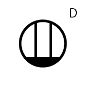 食器洗い乾燥機用コンセント記号図面記号