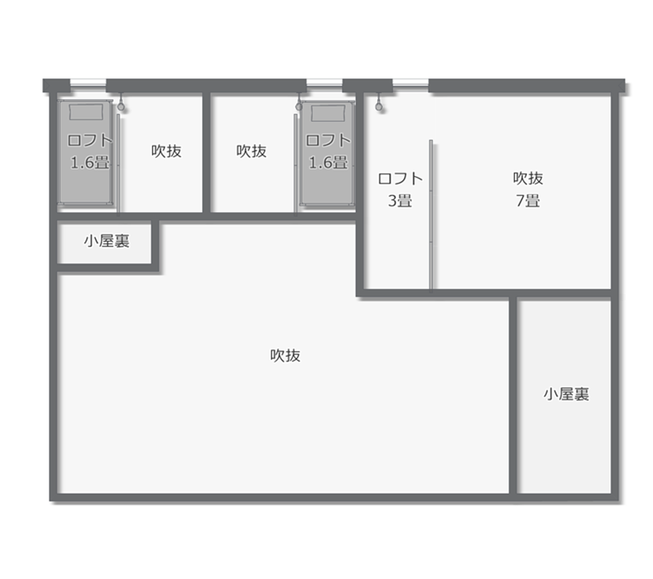 二世帯住宅の間取り