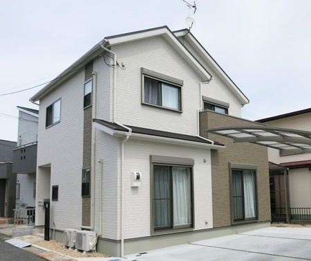 マイホームデザイナー活用事例「どの部屋にいても一日中明るい家」完成写真