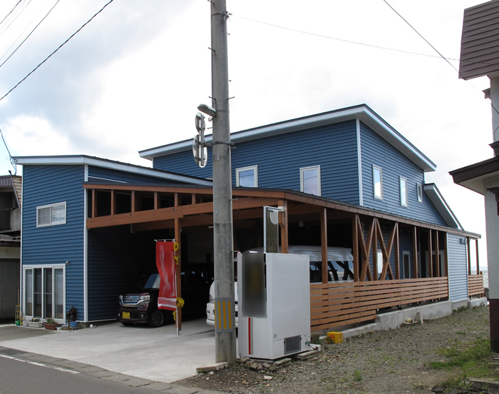 マイホームデザイナー活用事例「４世代８人が仲良く快適に暮らせる家」完成写真