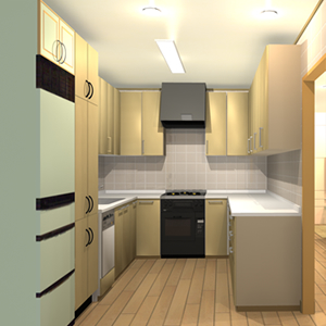 入口側からの眺め