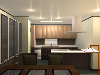 ダイニングからの眺め