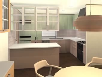 ダイニングからの眺め