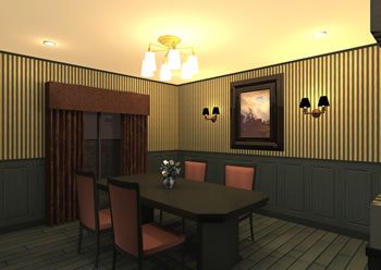 クラシックスタイルの照明