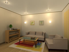 ダウンライト+ブラケット