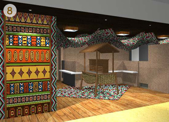 店舗パース シャングリラ