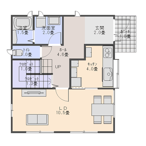 間取りサンプル6