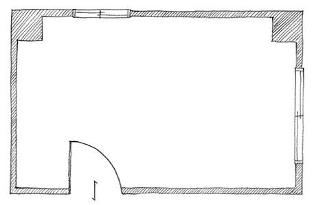 丁寧に描いた見取り図