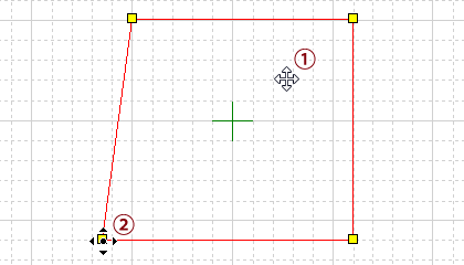 サイズ変更・移動の操作