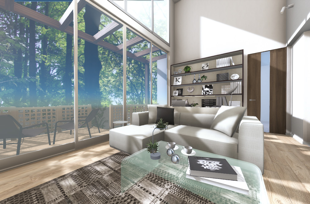 リビングルーム(Pixage出力)