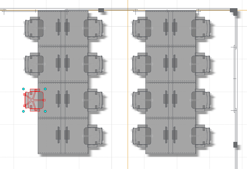 オフィスレイアウトがスムーズになる一括配置・置換