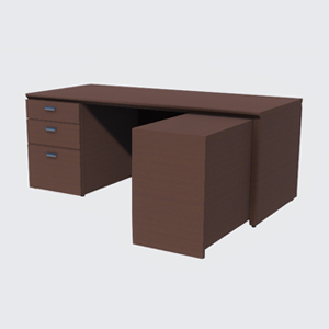 役員用L型ﾃﾞｽｸP04