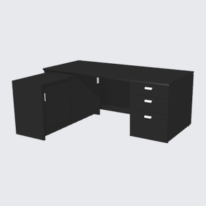 役員用L型ﾃﾞｽｸP01