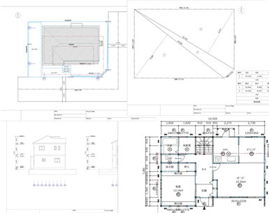 確認申請図作成