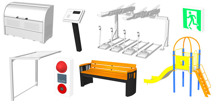 集合住宅向けデータ素材