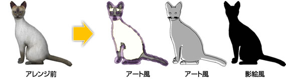 猫 シャム猫 無料イラスト素材ダウンロード