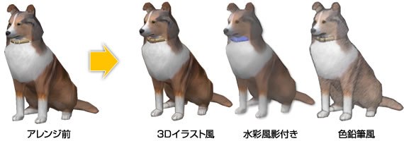 犬の無料イラスト素材 シェルティー