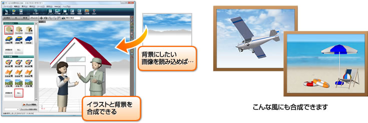 wiɂ摜ǂݍ߂΁ACXgƔwił