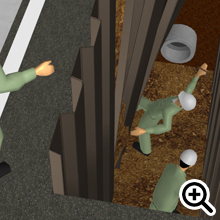 土留め工事の事故例