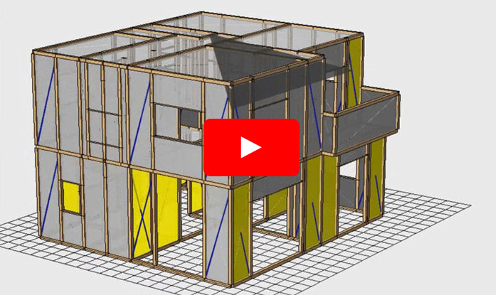 倒壊解析シミュレーション動画
