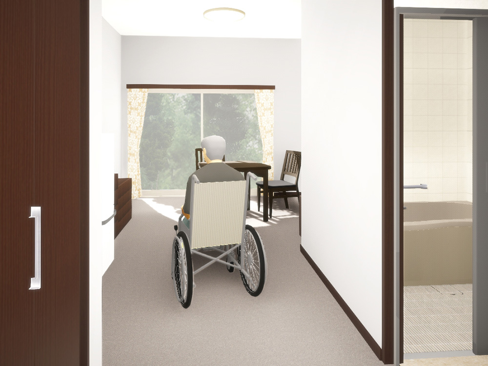 サービス付き高齢者向け住宅 内観