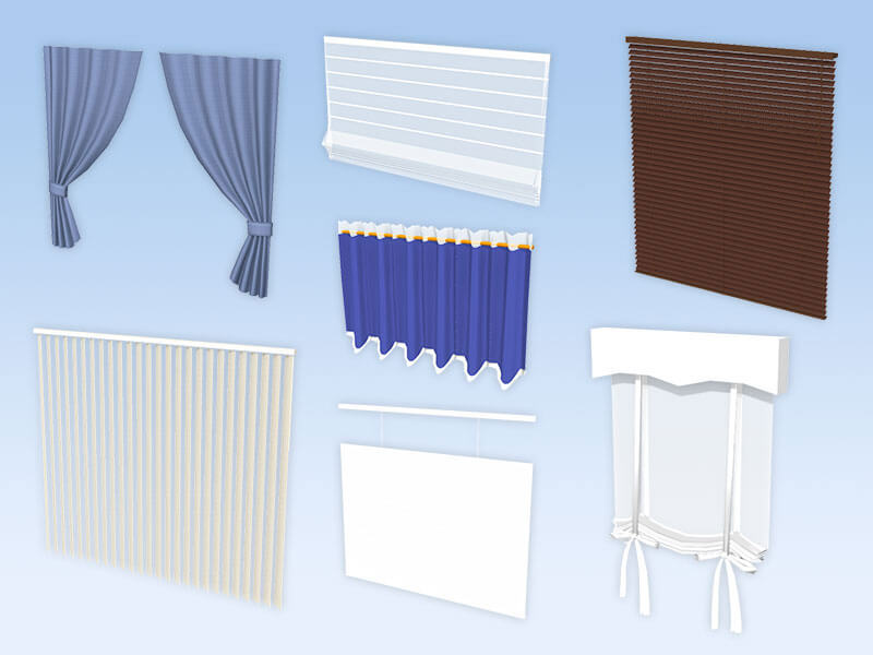 収録されているカーテンパーツ