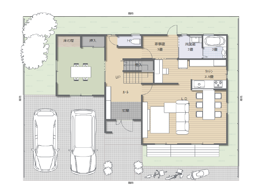 標準(家具・線)