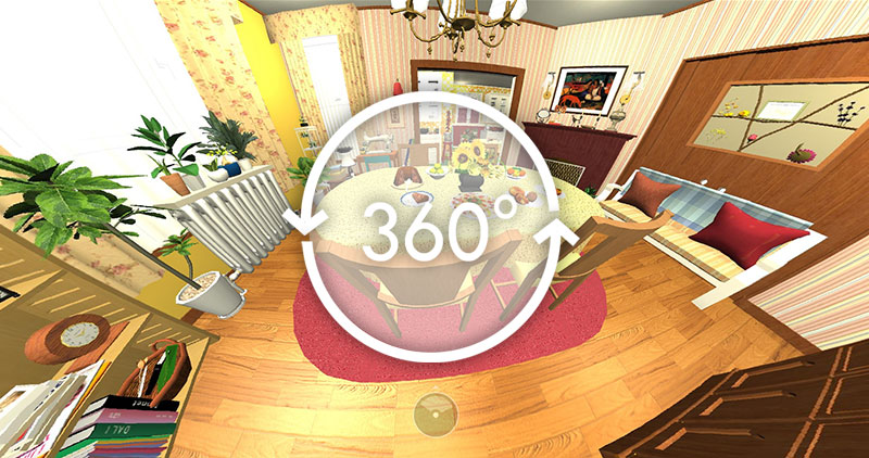 内観360度画像ダウンロード