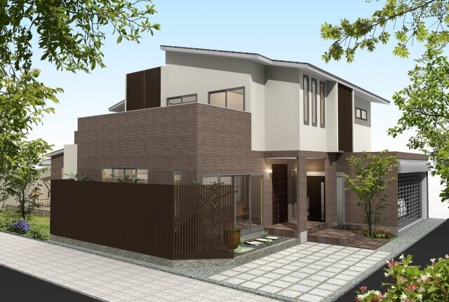 玄関土間のある家