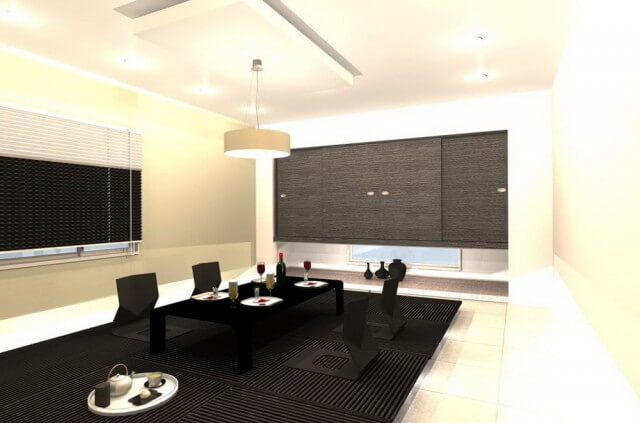 スタイリッシュモダンな和室空間