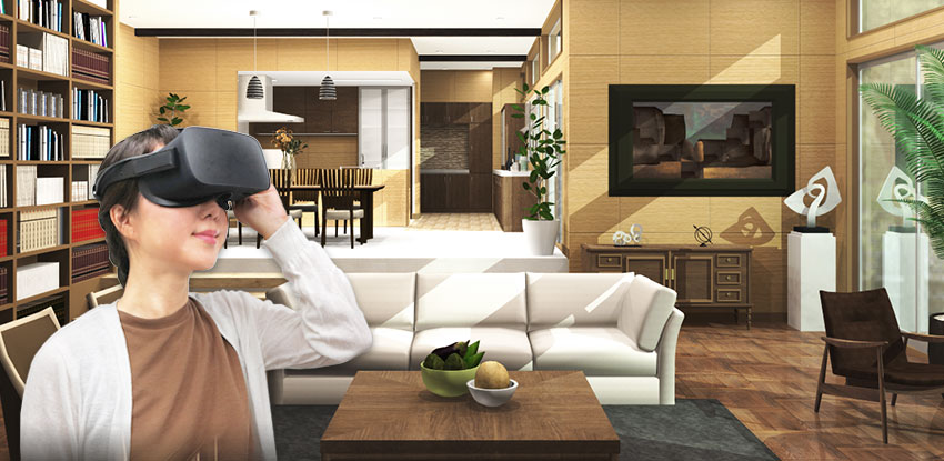 建築VRを使ったプレゼン