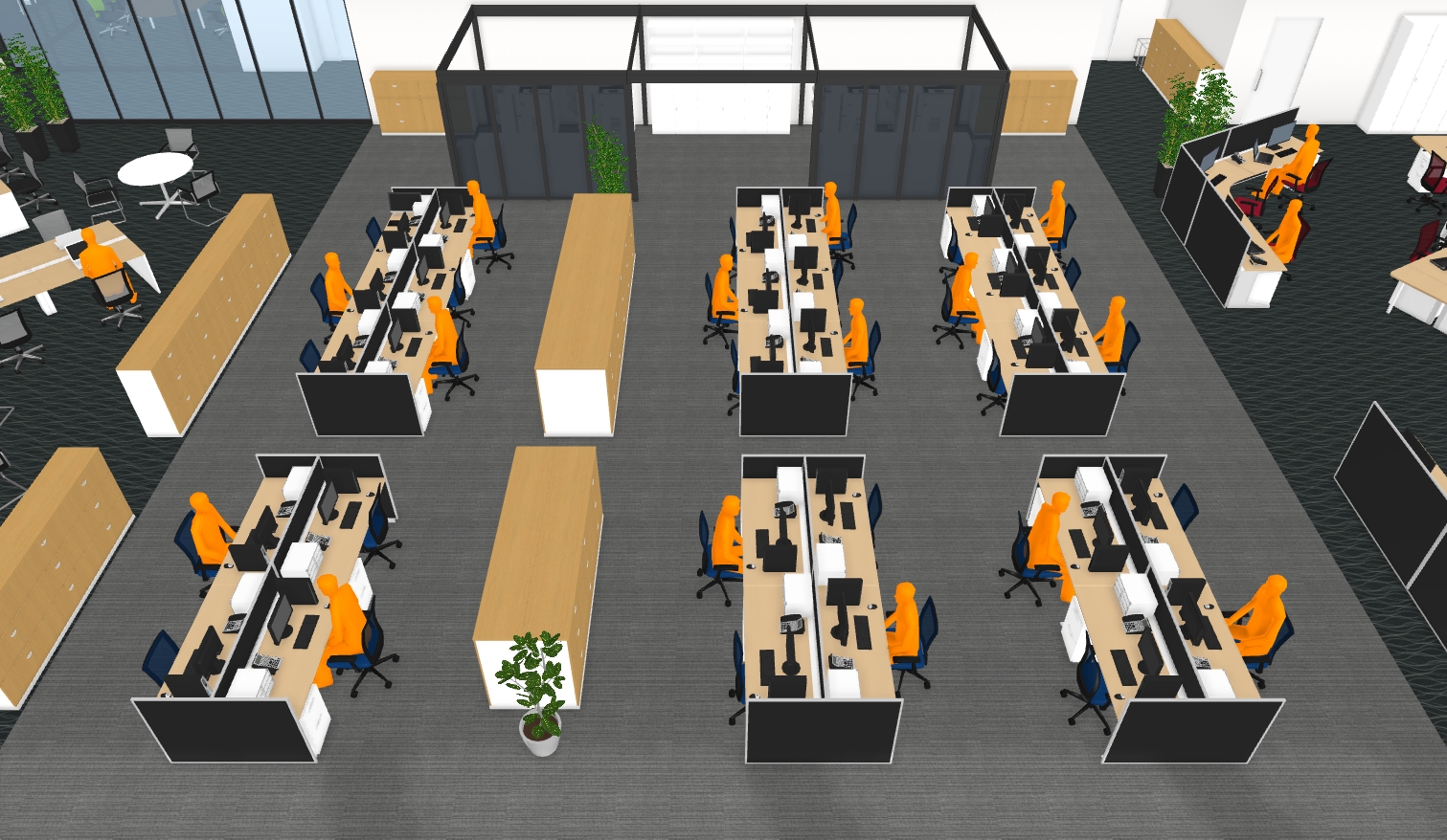 SDをまもり、向かい合わせには座らない