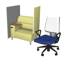 トヨセットのオフィスパーツ素材