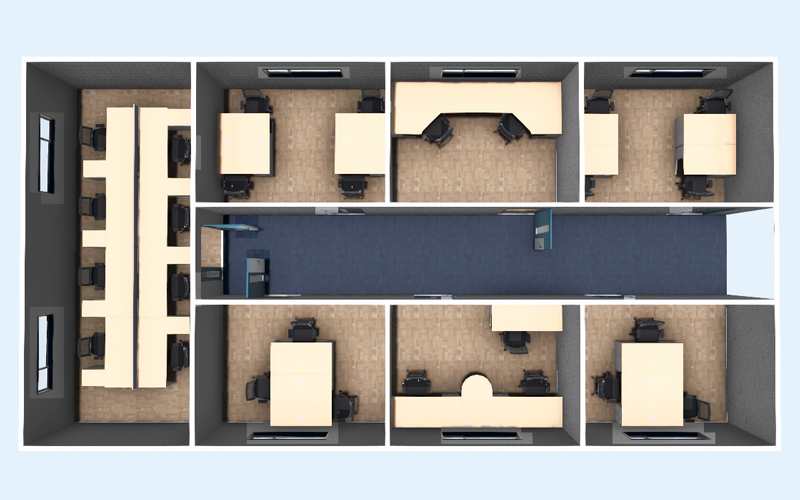 クローズドオフィス