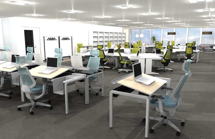 執務室のパース