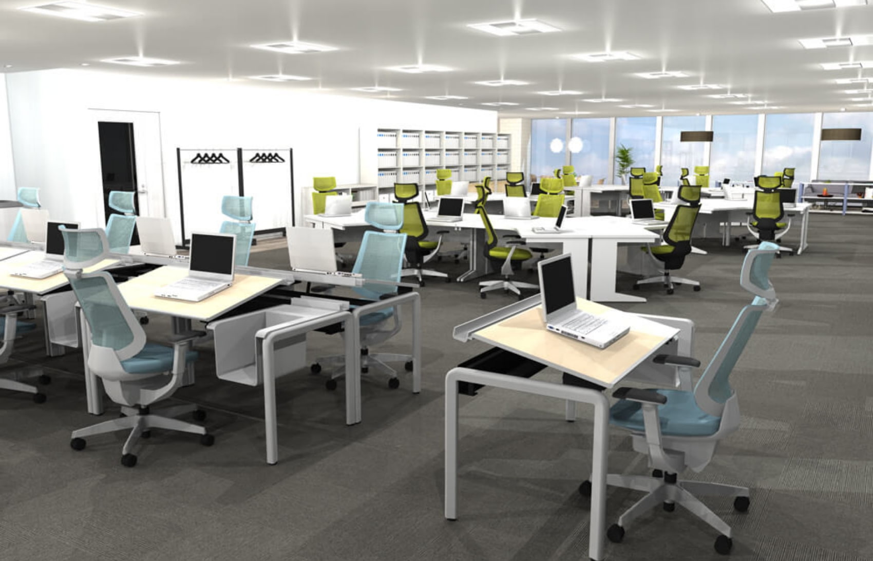 執務室のパース