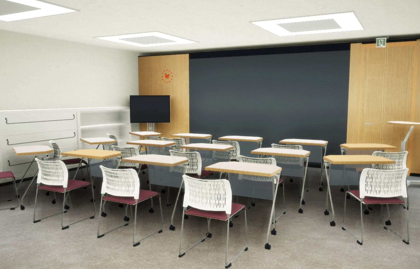 セミナールームのパース