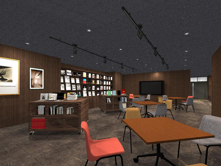 「知的で重厚感のある空間」を視覚的に確認してもらうのに3Dパースは必須