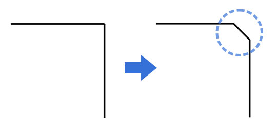 作図ツール 面取り