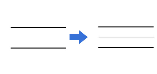 作図ツール 中心線