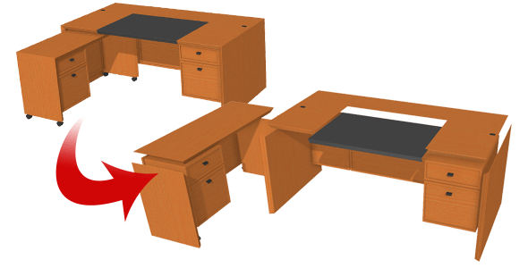 パーツを分解・グループ化