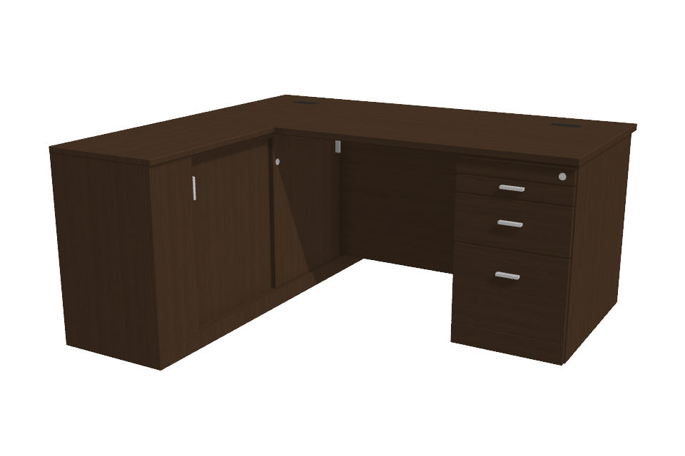 PS役員用L型ﾃﾞｽｸODAB01