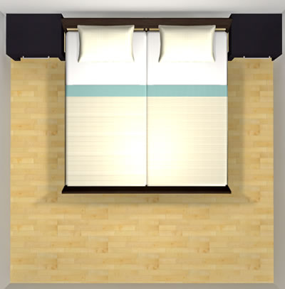 シンブルベッド×２（寄せ）