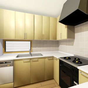 U型+クローズタイプコーナー部分