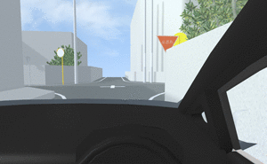 移運転席、俯瞰、歩行者の目線から..様々な視点で動画を再生