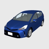 ワゴンTA01_ブルー