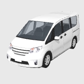 ミニバンTA02_ホワイト